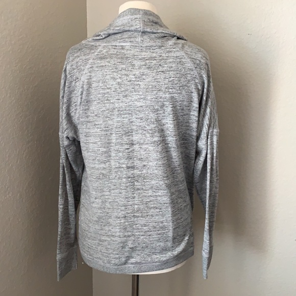 GERRY grey cowl neck long sleeve top - Picture 5 of 9